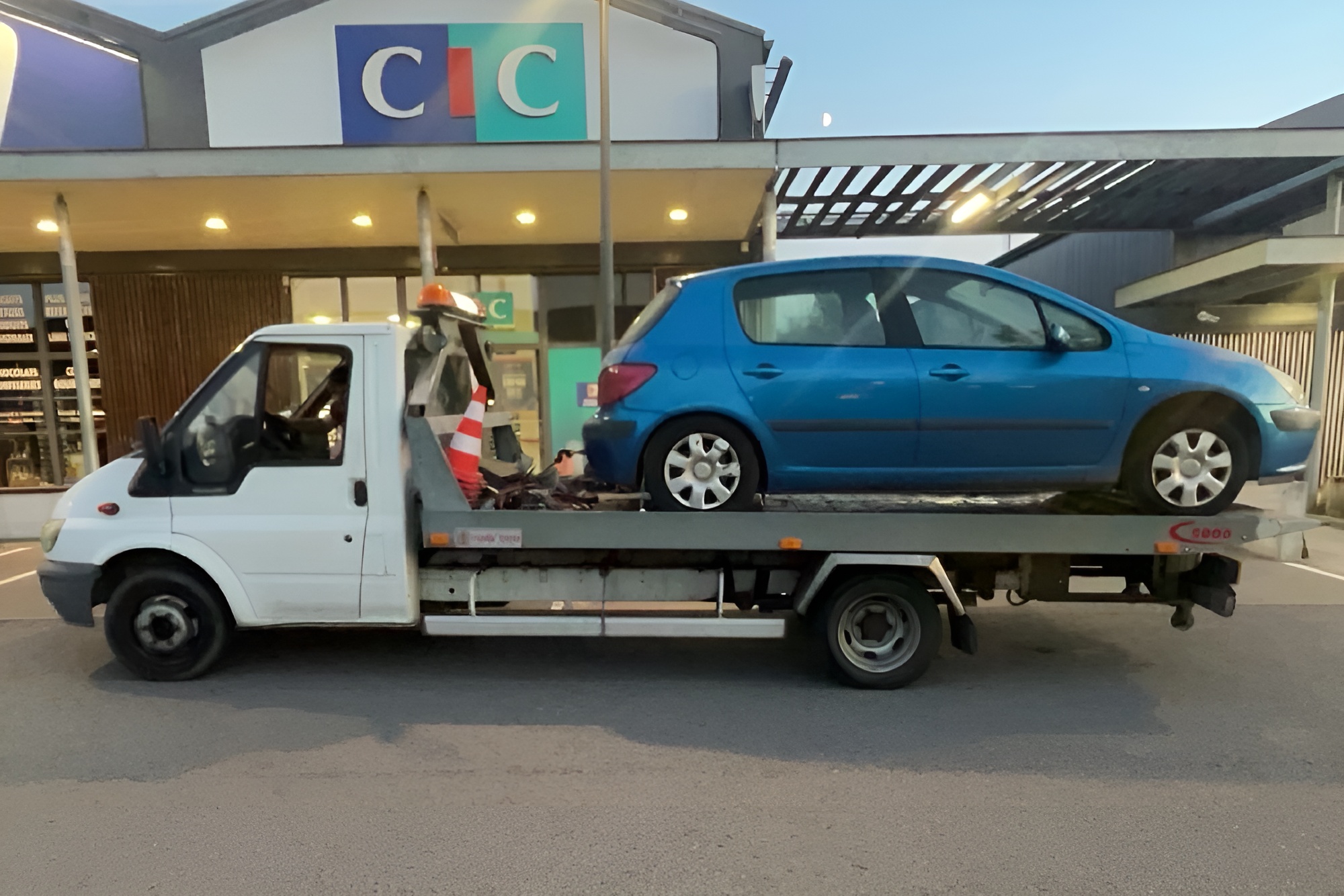 Enlèvement d'épave automobile